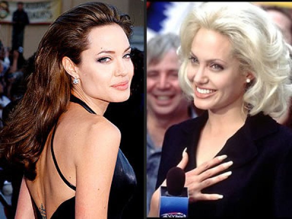 Прически и стрижки Анджелина Джоли